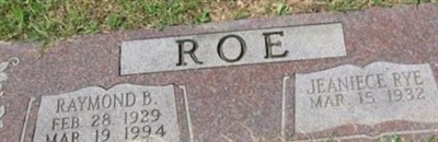 Jeaniece Rye Roe