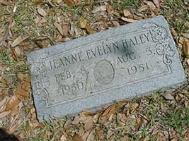 Jeanne Evelyn Haley Jeanne Evelyn Haley