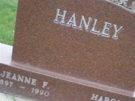 Jeanne F Hanley Jeanne F Hanley