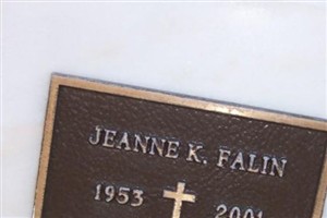 Jeanne K Falin