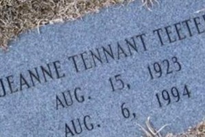 Jeanne Tennant Teeter