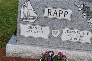 Jeannette Elizabeth Rapp