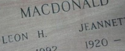 Jeannette L. MacDonald