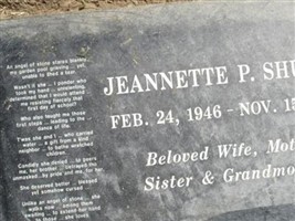 Jeannette P. Shulda Jeannette P. Shulda