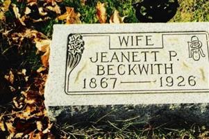 Jeannette Pauline Jones Beckwith
