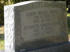 Jeannette Powers Jones Jeannette Powers Jones