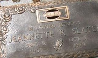 Jeannette Robinson Slater