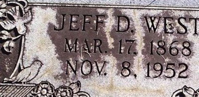 Jeff D West