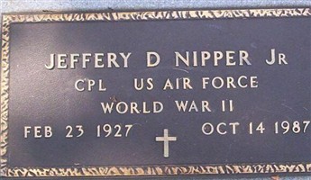 Jeffery D Nipper, Jr