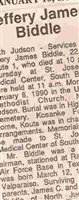 Jeffery James Biddle