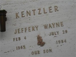 Jeffery Wayne Kentzler Jeffery Wayne Kentzler
