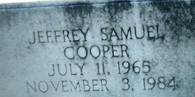 Jeffrey Samuel Cooper Jeffrey Samuel Cooper