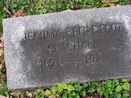 Jemima Broadfoot Snashall