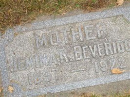 Jemima R Beveridge