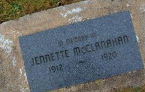 Jennette Dorothy McClanahan