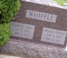 Jennette "Nettie" Slack Whipple