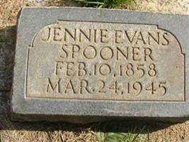 Jennie Ann Evans Spooner