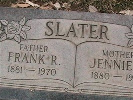 Jennie Annette Jacobson Slater Jennie Annette Jacobson Slater