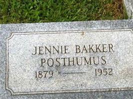 Jennie Bakker Posthumus