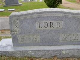 Jennie Bell Gunter Lord