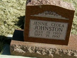 Jennie Ceola Johnston Jennie Ceola Johnston