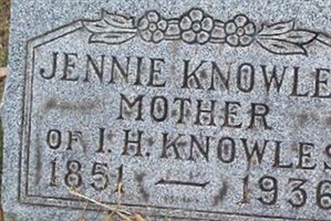 Jennie E Conklin Knowles