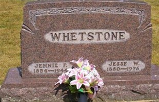 Jennie Florence Bowersock Whetstone