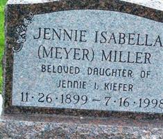 Jennie Isabella Meyer Miller