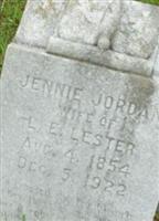 Jennie Jordan Lester
