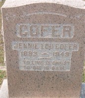 Jennie Lou Cofer