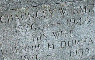 Jennie M Durham Smith