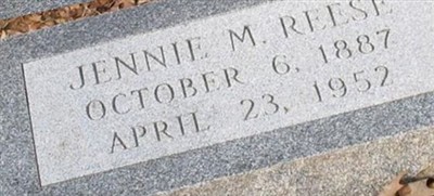 Jennie M Reese