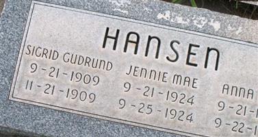 Jennie Mae Hansen