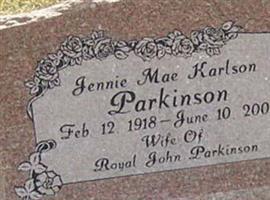 Jennie Mae Karlson Parkinson