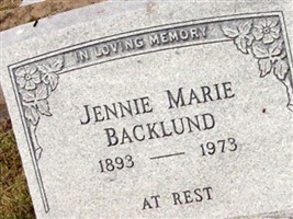 Jennie Marie Backlund Jennie Marie Backlund