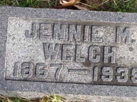 Jennie May Lewellyn Welch Jennie May Lewellyn Welch