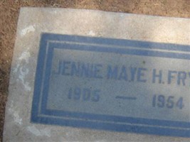 Jennie Maye Howard Frye Jennie Maye Howard Frye