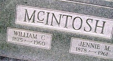 Jennie McAninch McIntosh Jennie McAninch McIntosh