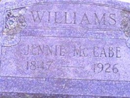 Jennie McCabe Williams