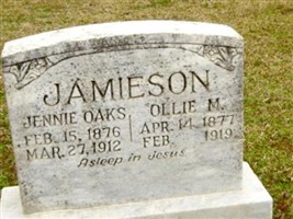 Jennie Oaks Jamieson Jennie Oaks Jamieson