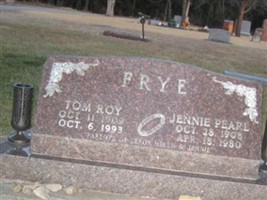 Jennie Pearl Frye Jennie Pearl Frye