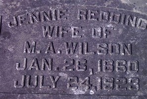 Jennie Redding Wilson