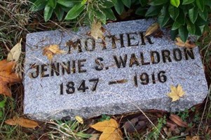 Jennie S Waldron Jennie S Waldron