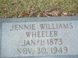 Jennie Williams Wheeler