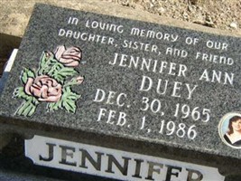 Jennifer Ann Duey Jennifer Ann Duey