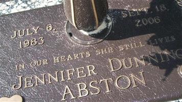 Jennifer Dunning Abston