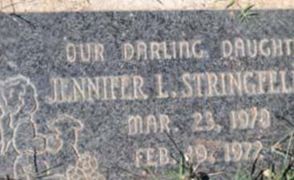 Jennifer L Stringfellow Jennifer L Stringfellow