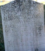 Jenny Cheek Patton Davis