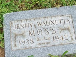 Jenny Waunetta Moss Jenny Waunetta Moss