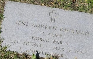 Jens Andrew Blackman Jens Andrew Blackman
